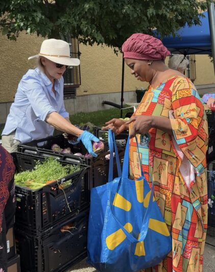 Food Distribution Woman